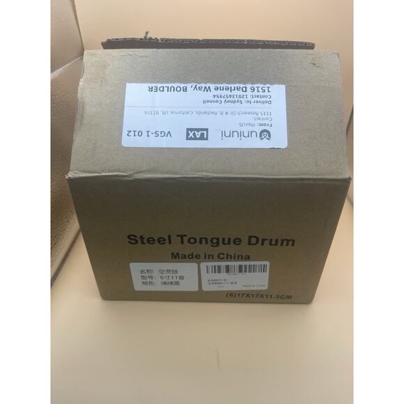 Steel Tongue Drum Chic Instrument Ethereal Drum Hand Kid Instrument Adult 6” - Picture 8 of 8